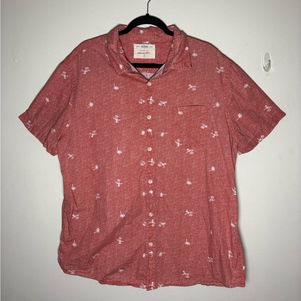 Urban Pipeline Men's Red Tucan Awesomely Soft Ultimate Short Sleeve Shirt XXL
